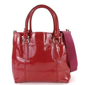 Ferragamo Leather Handbag (Pre-Owned)