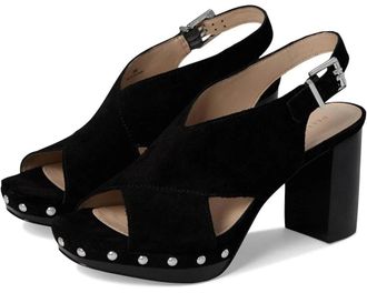 Pelle Moda Womens Pelle Moda Ambree Strappy Black Leather Dress Sandals HAWK1874