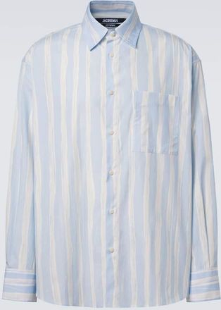 Jacquemus Camargue striped cotton shirt