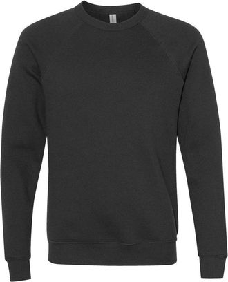 Bella + Canvas Sponge Fleece Raglan Crewneck Sweatshirt