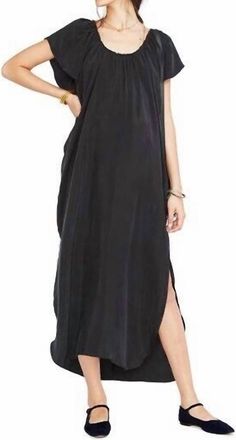 Hatch Maternity The Ariella Dress In Black