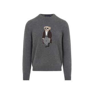 Ralph Lauren Grey Teddy-bear Sweater