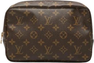 Louis Vuitton Pre-owned Mini Bags, female, Brown, Size: ONE SIZE Pre-owned The Trousse Toilette