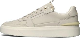 Cruyff Schoenen, Heren, Beige, 43 EU, Leer, Beige Lage Tennissneakers