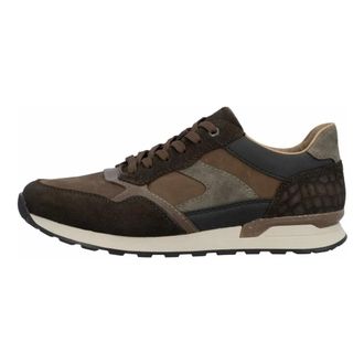 Rieker Sneakers - Heren - Schoenen - Bruin - Maat: 45 EU Leer