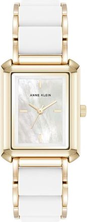 Anne Klein Classic White Dial Ladies Watch AK/5278GPWT
