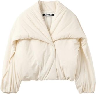 Jacquemus Bomber Le Chale - Bianco