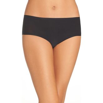 Chantelle Soft Stretch Seamless Hipster Panties in Black at Nordstrom