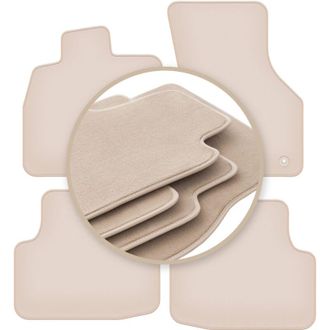 OEM Alfombrillas Premium Beige Para: Audi A3 8y Iv Sed&aacute;n, Liftback, Station Wagon, Avant 2020