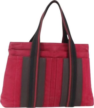 Herm&egrave;s Pre-owned Tote Bags, female, Red, Size: ONE SIZE Pre-owned Vintage Tote Bag