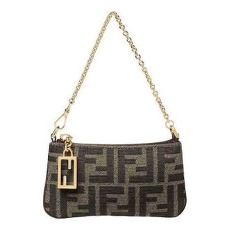 Fendi (WMNS) Fendi Baguette Pouch Mini Tobacco Brown 8M0535A98PF1GL7