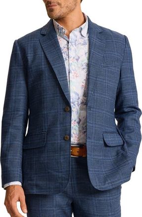 Tommy Bahama Latigo Glen Plaid Sport Coat in Maritime at Nordstrom, Size Xx-Large
