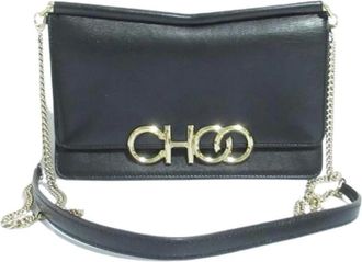Jimmy Choo London Pre-owned Borsa a Spalla Kalina con Catena - - Pre-owned - Donna - Nero - ONE SIZE