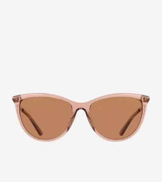 Cole Haan Womens Edgy Cateye Sunglasses - Brown
