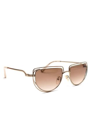 Chloé Tan Gradient Sunglasses Size M