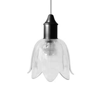 Tosel Suspensi&oacute;n vidrio transparente D15,5 cm
