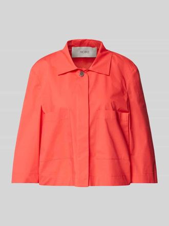 More Cropped Bluse mit Eingrifftaschen in Rot, Gr&ouml;&szlig;e 42