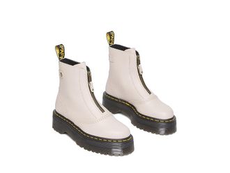 Dr. Martens Jetta Womens Shoes Vintage Taupe : UK 3 (US Womens 5) M, Leather