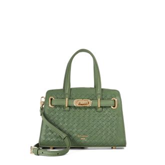 Dune London Womens Accessories Dinkydefine - Belted Grab Bag - Green Leather - One Size