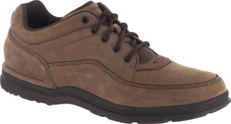 Rockport Mens World Tour Classic Shoes In Chocolate