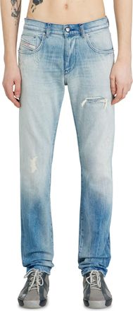 Diesel Slim Jeans - 2019 D-Strukt - Jeans - Man - Blue