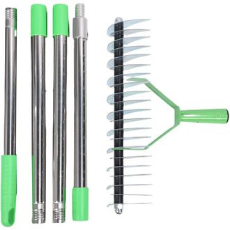OEM Rastrillo Para C&eacute;sped Para Hojas Secas Y Deshierbe, Herramienta De Jardiner&iacute;a Para Airear El Suelo -crezuo