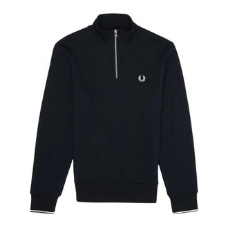 Fred Perry Hombre, Sudaderas, Azul, Talla: S