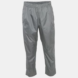 St&uuml;ssy Black Houndstooth Track Pants M