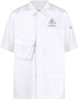 Off-white White Vert Climb Voyager shirt Size M