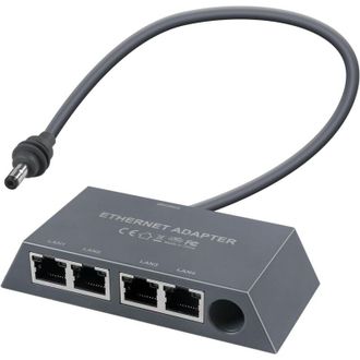 OEM Adattatore Ethernet A 4 Porte Per Starlink Gen 3 E Mini - Compatibile Con Reti Cablate Esterne, Robusto Alloggiamento In Plastica Abs