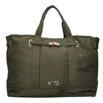 V&deg; 73 Tassen, Dames, Groen, ONE Size, Technische Stoffen Tote