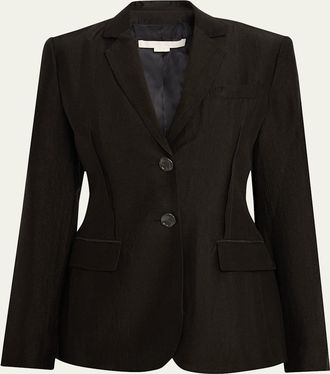 Jason Wu Single-Breasted Washed Twill Jacket