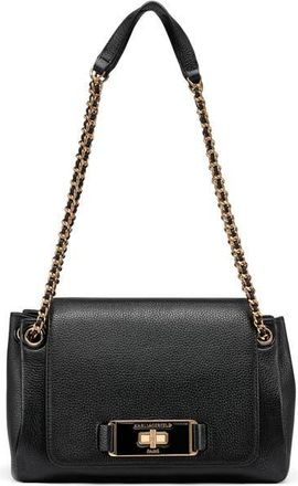 Karl Lagerfeld Bridgette Shoulder in Black/gold at Nordstrom