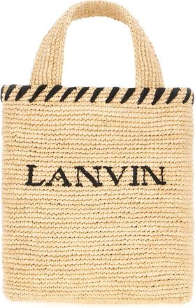 Lanvin Handtassen voor vrouwen - Dames - Shoppers - Beige - ONE Size - Leer - Tassen