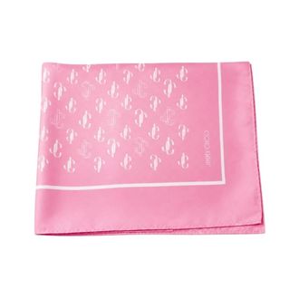 Jimmy Choo London H6 602 A04450 Foulard in Seta - - Accessories - Donna - Rosa - ONE SIZE