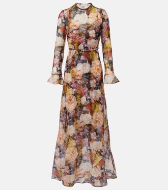 Zimmermann Alchemy belted floral maxi dress