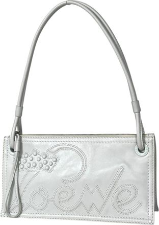 Loewe White Leather Tote Bag (Pre-Owned)