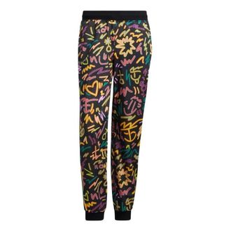 adidas Mens adidas originals Geometry Pattern Full Print Printing Stripe Casual Pants/Trousers Multicolor HC3089