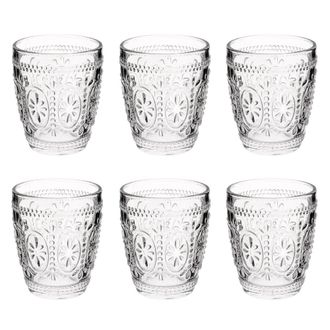 Maisons du monde Vaso ancho de cristal FLORAL