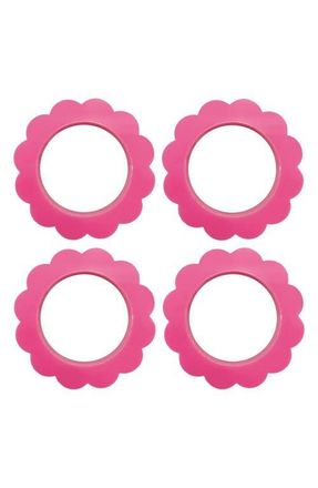 Mariposa Set of 4 Napkin Rings in Pink at Nordstrom