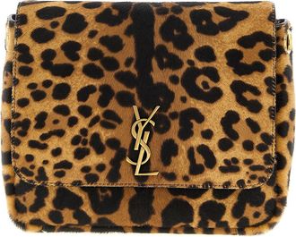 Saint Laurent Kate Soup Crossbody Bags Brown