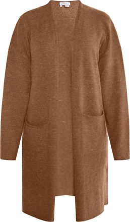 Usha Longcardigan Dames Kameel