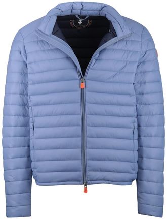 Save The Duck Blauwe zomerjas Save the Duck gewatteerd nylon