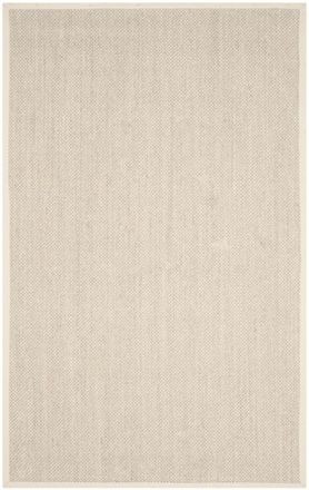 Safavieh Alfombra sisal m&aacute;rmol/beige 76 x 366 cm