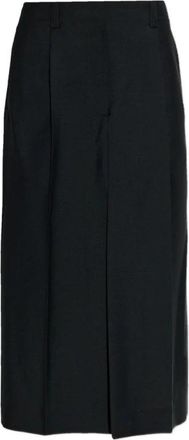 Givenchy Skirts Black - Dames - Midirokken - Zwart - M - Nylon - Rokken