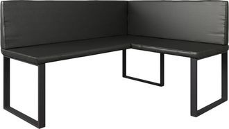 Vicco Banco De Comedor Ravon, Negro, 120 X 150 Cm, Vicco