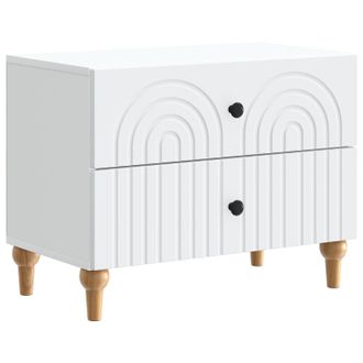 vidaXL Armario De Noche 62 X 34,5 X 48 Cm Madera De Ingenier&iacute;a Vidaxl