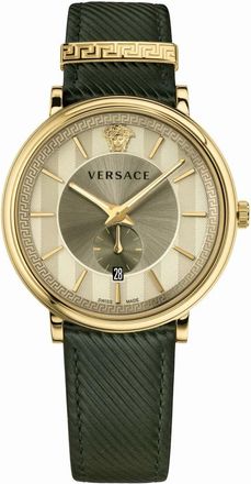 Versace Heren, Accessoires, Geel, Maat: ONE Size Leer