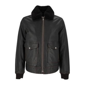 Schott NYC LC Storm Jacket - Heren - Jassen - Bruin - Maat: L Leer