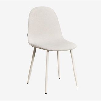 Sklum Silla De Comedor Tapizada Glamm Sklum Beige Crema